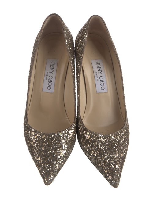 Jimmy Choo Glitter Glitter Accents Pumps