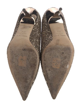 Jimmy Choo Glitter Glitter Accents Pumps