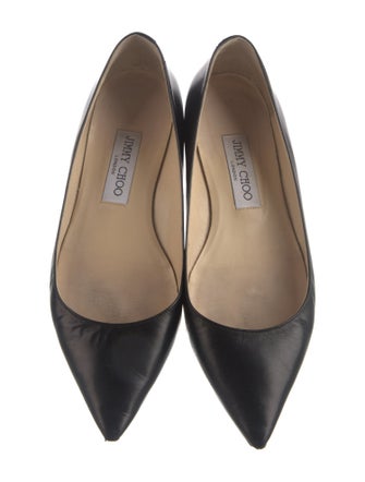 Jimmy Choo Leather Flats