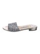 Jimmy Choo Glitter Slides