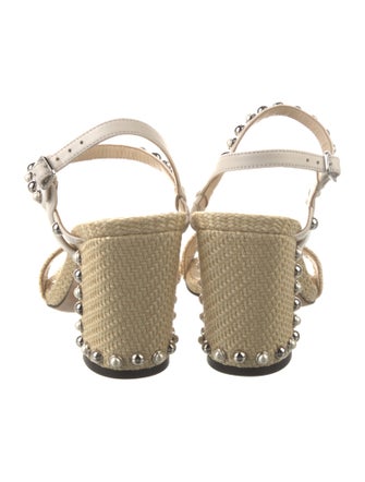 Jimmy Choo Raffia Sandals
