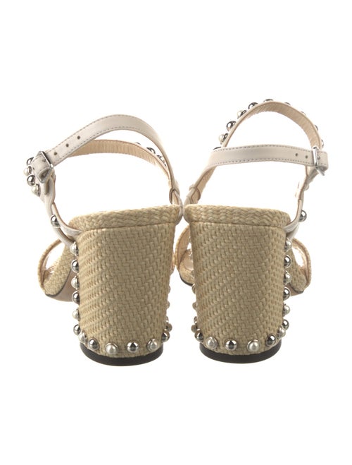 Jimmy Choo Raffia Sandals