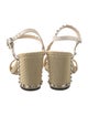 Jimmy Choo Raffia Sandals