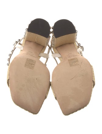 Jimmy Choo Raffia Sandals