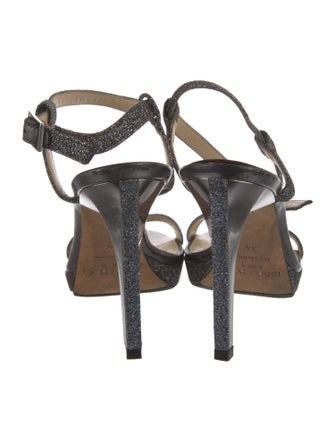 Jimmy Choo Glitter Sandals