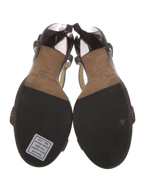 Jimmy Choo Glitter Sandals