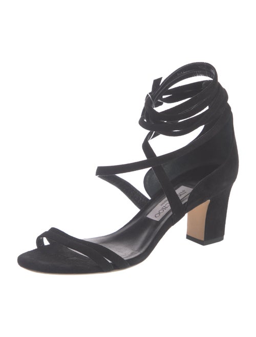 Jimmy Choo Suede Gladiator Sandals