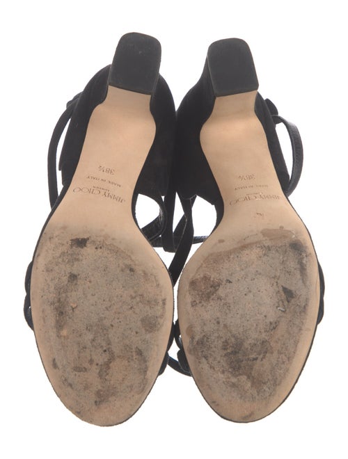 Jimmy Choo Suede Gladiator Sandals