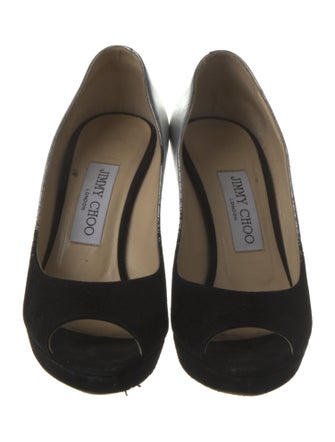 Jimmy Choo Leather Printed Pumps