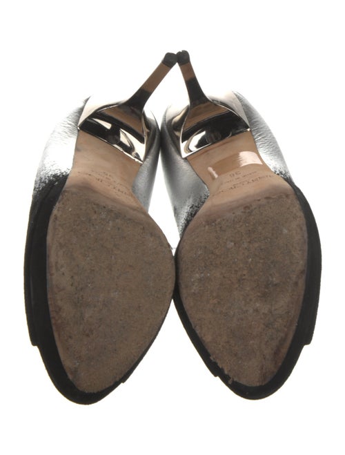 Jimmy Choo Leather Printed Pumps