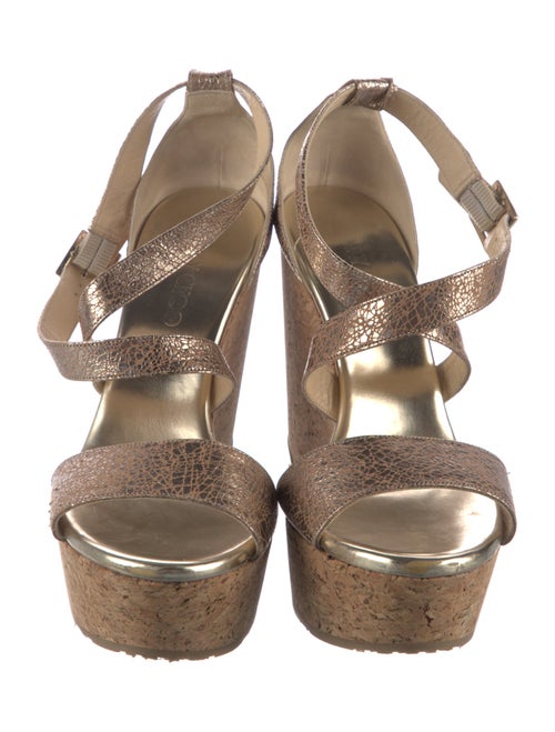 Jimmy Choo Leather Espadrilles