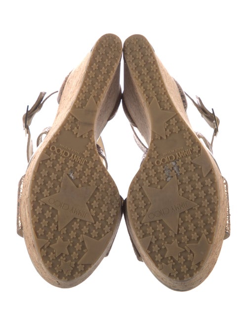 Jimmy Choo Leather Espadrilles