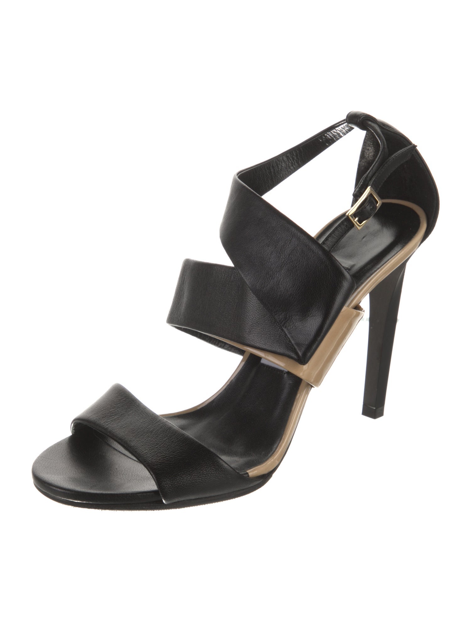 Jimmy Choo Leather Slingback Sandals