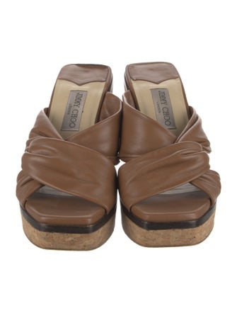 Jimmy Choo Leather Espadrilles