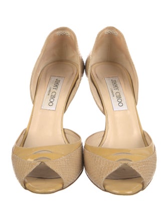 Jimmy Choo Snakeskin Sandals