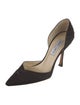 Jimmy Choo Satin D'Orsay Pumps