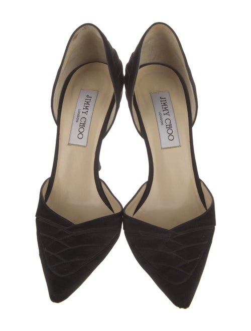 Jimmy Choo Satin D'Orsay Pumps