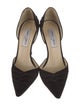 Jimmy Choo Satin D'Orsay Pumps