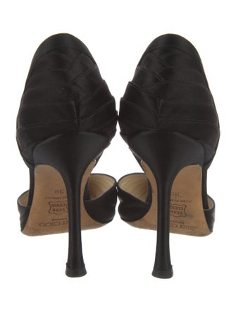 Jimmy Choo Satin D'Orsay Pumps
