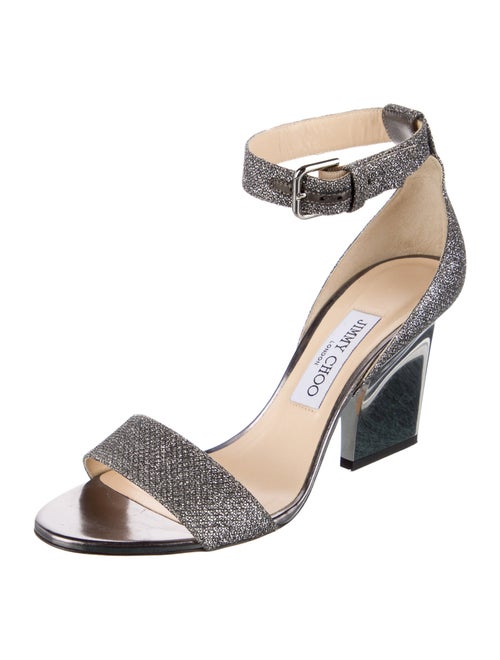 Jimmy Choo Glitter Sandals