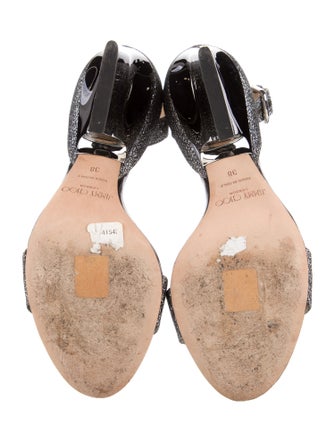 Jimmy Choo Glitter Sandals