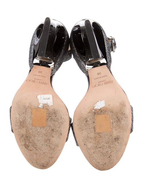 Jimmy Choo Glitter Sandals