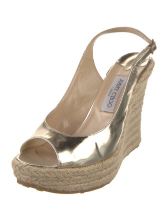 Jimmy Choo Patent Leather Espadrilles