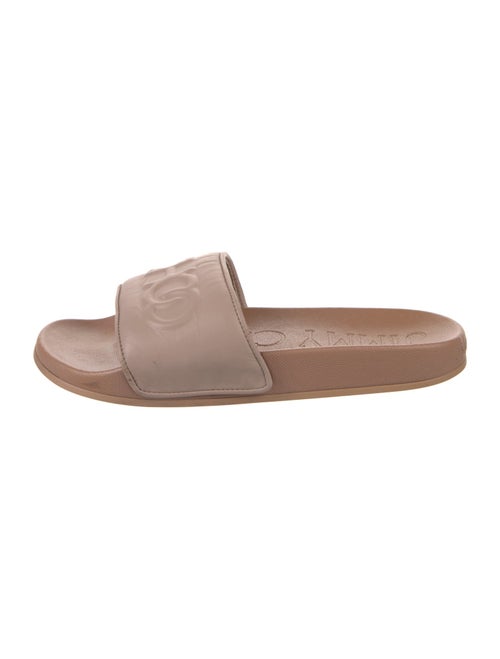 Jimmy Choo Leather Slides