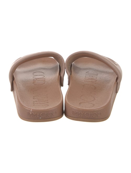 Jimmy Choo Leather Slides