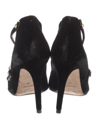 Jimmy Choo Velvet Pumps