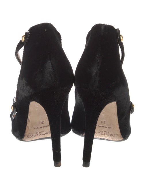 Jimmy Choo Velvet Pumps