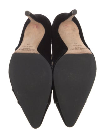 Jimmy Choo Velvet Pumps