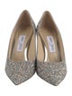 Jimmy Choo Glitter Glitter Accents Pumps