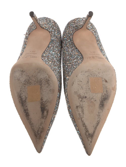 Jimmy Choo Glitter Glitter Accents Pumps