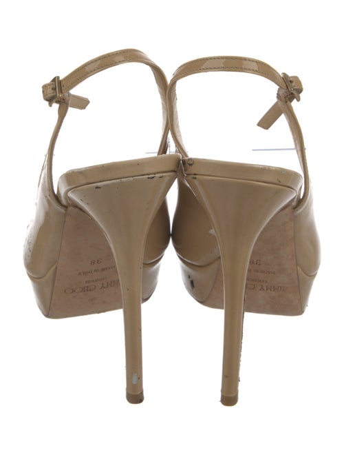 Jimmy Choo Patent Leather Slingback Pumps