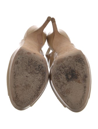 Jimmy Choo Patent Leather Slingback Pumps