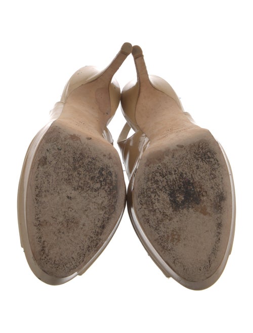 Jimmy Choo Patent Leather Slingback Pumps