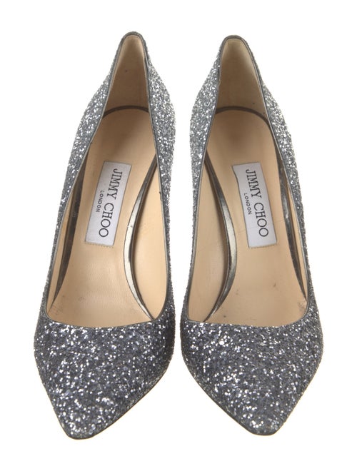 Jimmy Choo Glitter Pumps