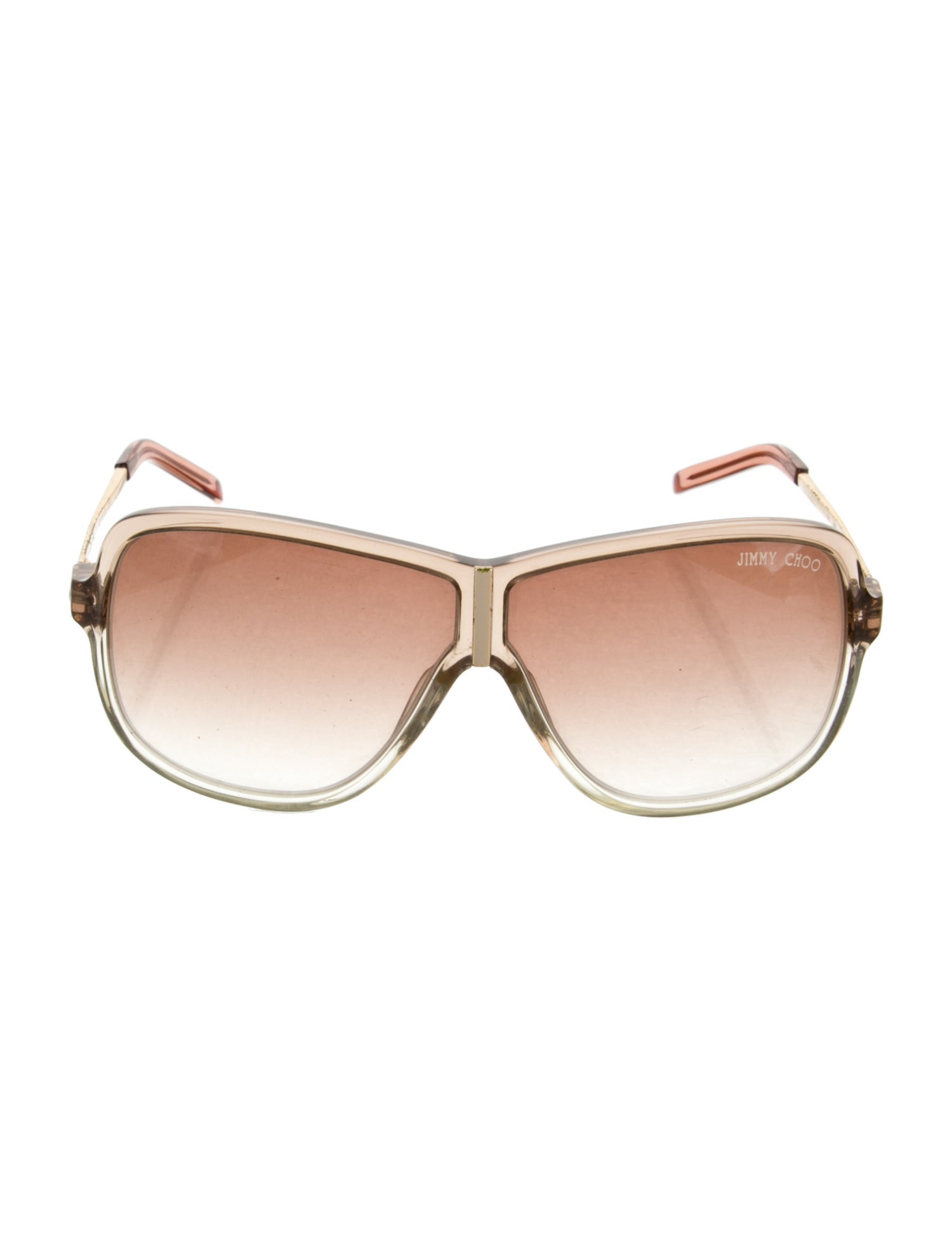 Jimmy Choo Shield Gradient Sunglasses