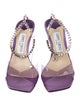 Jimmy Choo PVC Crystal Embellishments Sandals