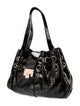 Jimmy Choo Patent Leather Top Handle Bag