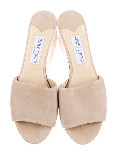 Jimmy Choo Suede Slides