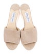 Jimmy Choo Suede Slides