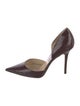 Jimmy Choo Leather D'Orsay Pumps