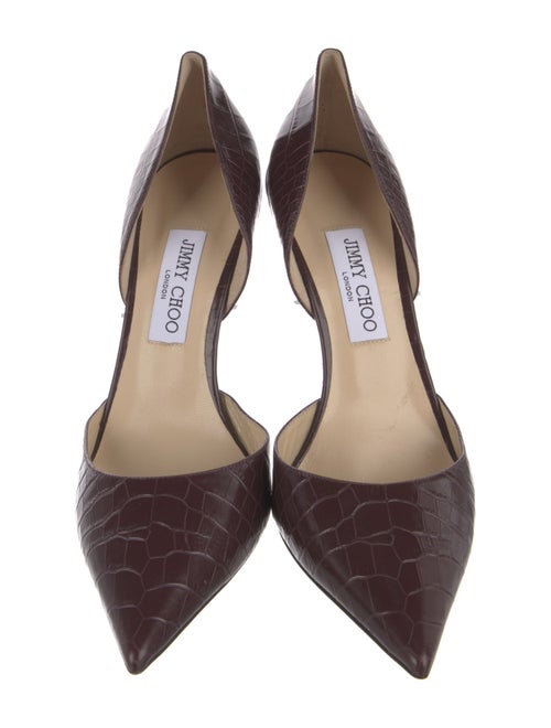 Jimmy Choo Leather D'Orsay Pumps