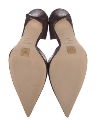 Jimmy Choo Leather D'Orsay Pumps