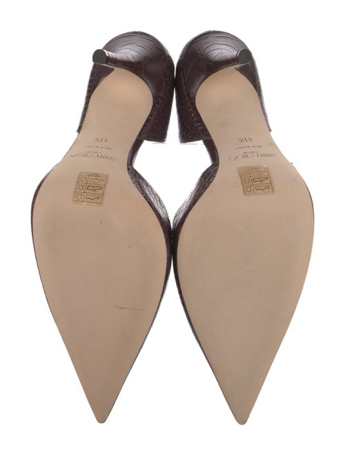 Jimmy Choo Leather D'Orsay Pumps