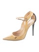 Jimmy Choo Patent Leather Colorblock Pattern Pumps