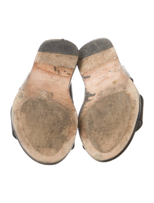 Jimmy Choo Leather Slides