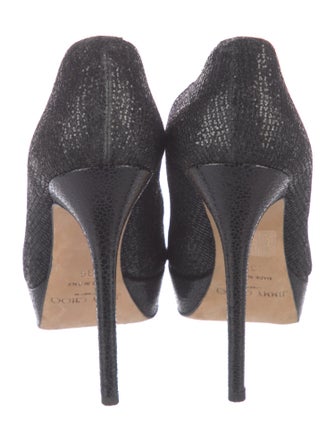 Jimmy Choo Glitter Glitter Accents Pumps